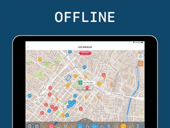 Los Angeles Travel Guide and Offline City Map L.A. screenshot