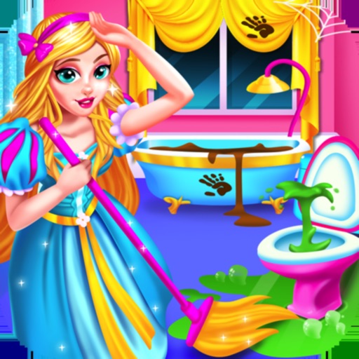Princess Castle House Cleaning Icon