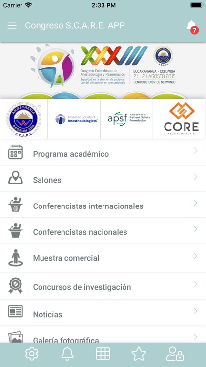 Congreso SCARE APP