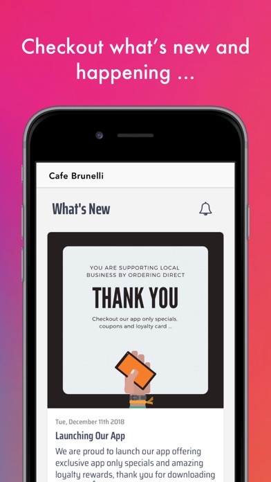 How to cancel & delete Cafe Brunelli from iphone & ipad 1