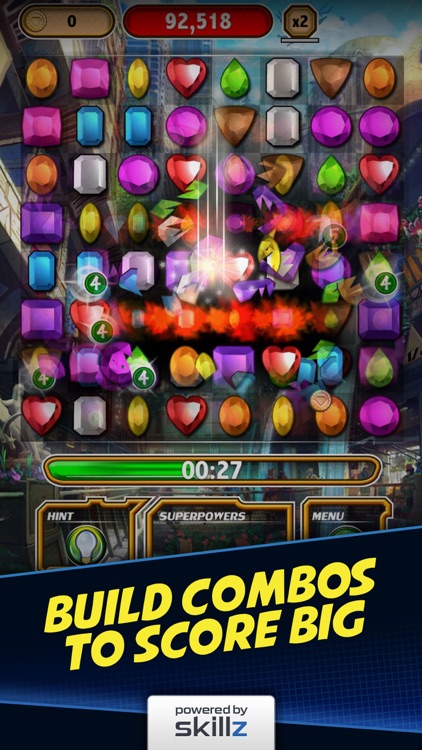 Diamond Strike - Match 3 Games