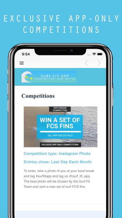 Surf-Fit App