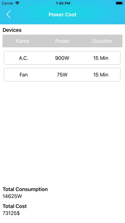 Power Costs screenshot-3