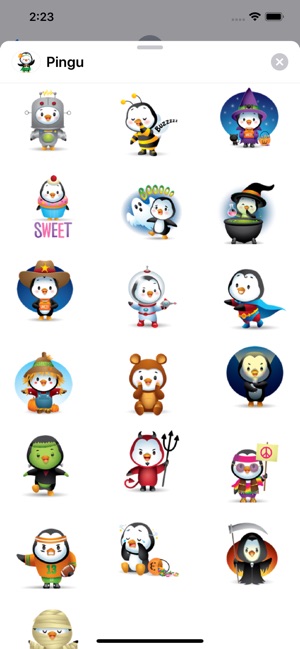 Pingu the Cutest Penguin Emoji(圖3)-速報App