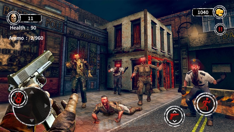 Dark City Zombie Shooting 3D screenshot-5