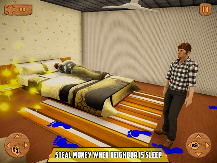 虚拟欺负男孩的邻居