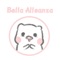 Cute BellaAlleanza expression sticker