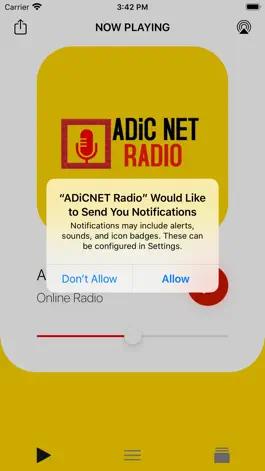 Game screenshot ADiCNET Radio apk