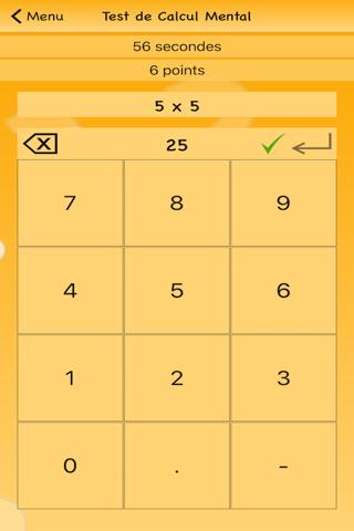 Quick Calculation Quiz screenshot 3