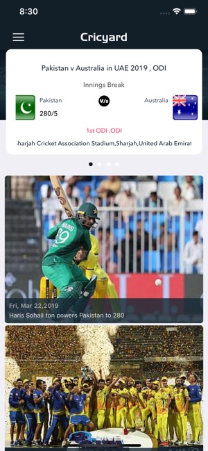 Cricyard - Live Score & News(圖1)-速報App