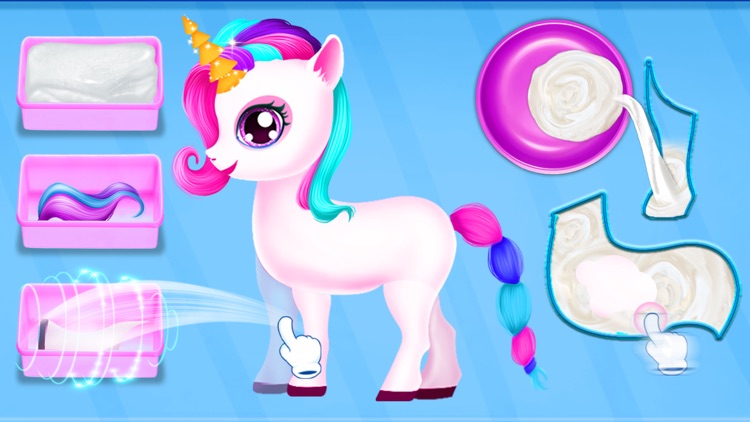 Unicorn Slime Maker Game