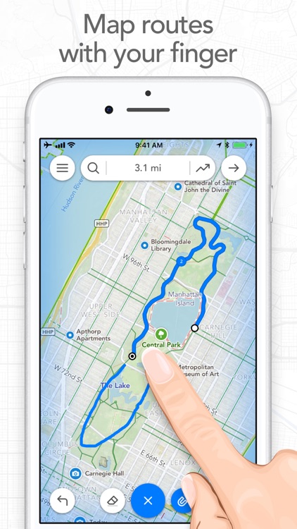 Footpath Route Planner screenshot-0