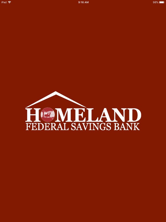 Homeland Bank Mobile for iPad