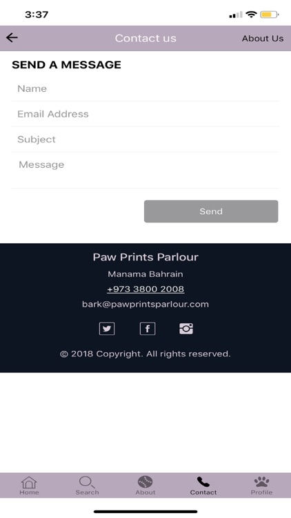 PawPrintsParlour