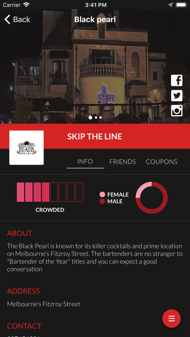 Red Rope App screenshot 2