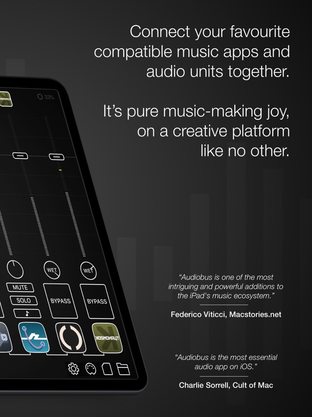 ‎Audiobus: Mixer for music apps Screenshot