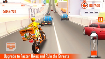 Pizza Delivery Bike Rider screenshot 2