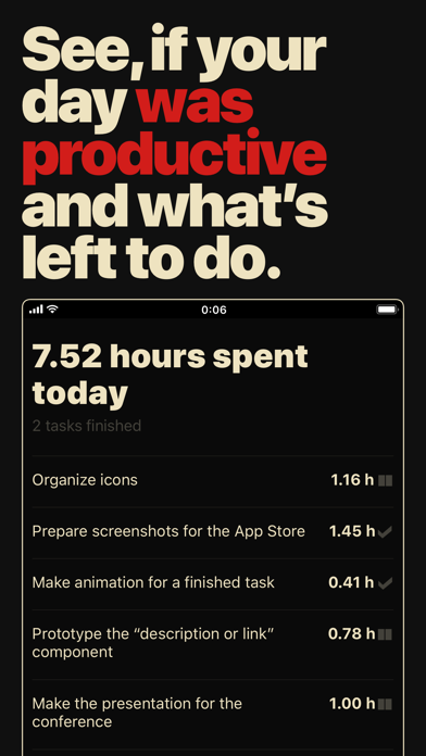 Hourly – Work Hours Tracker screenshot 4