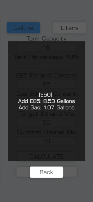 E85 Mix Ethanol Calculator(圖2)-速報App