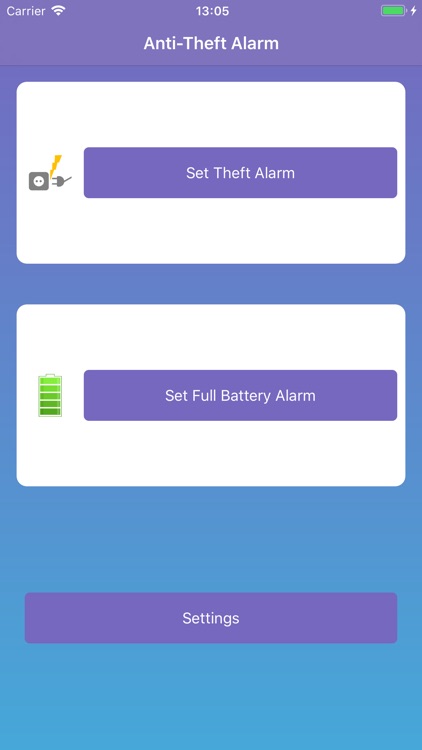 Anti-Theft & Battery Alarm