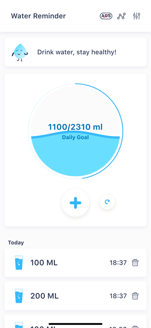 Water Intake Reminder & Track