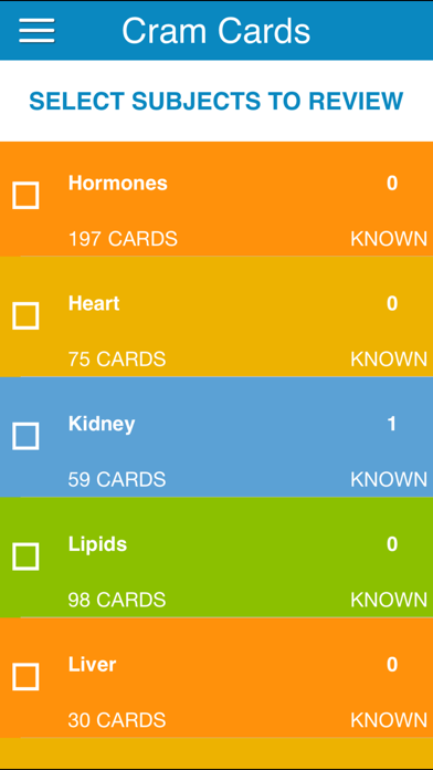 How to cancel & delete NBDE Biochem/Physio Cram Cards from iphone & ipad 4