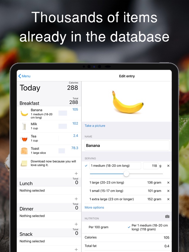 iEatBetter: Nhật ký ăn uống