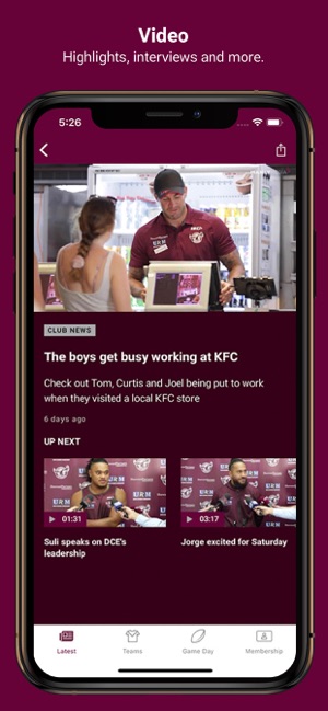 Manly Warringah Sea Eagles(圖6)-速報App