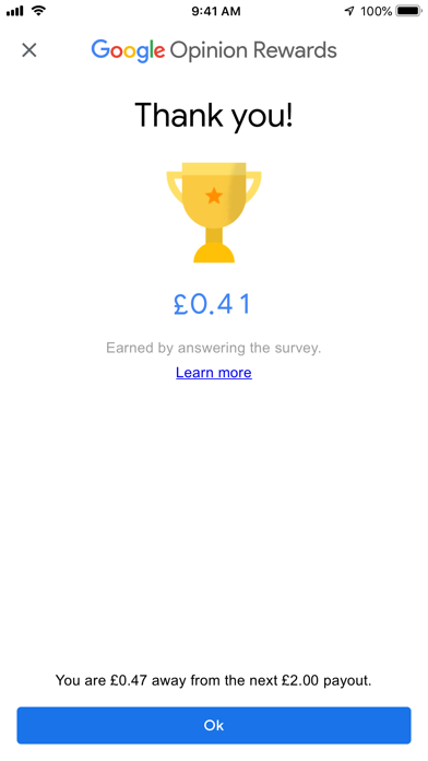 Google Opinion Rewardsのおすすめ画像3