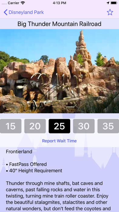 Wait Times for Disneyland screenshot 2