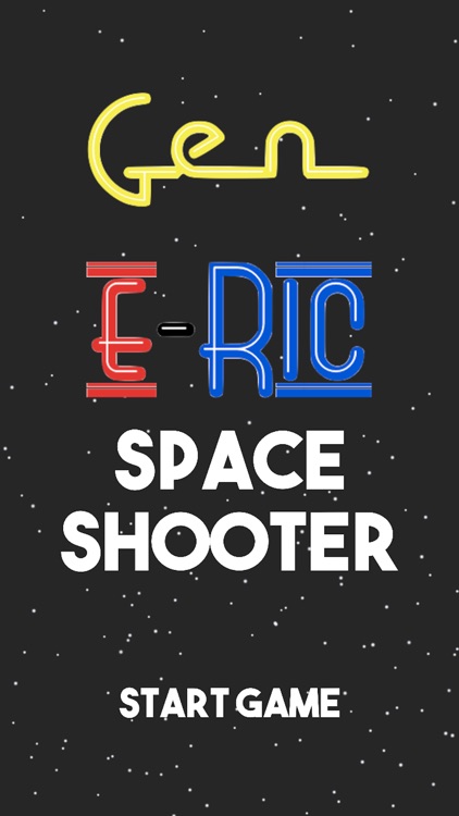 Gen e-Ric Space Shooter