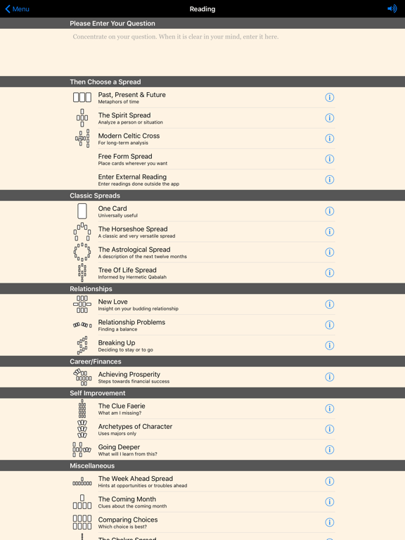 Screenshot #6 pour Prairie Tarot