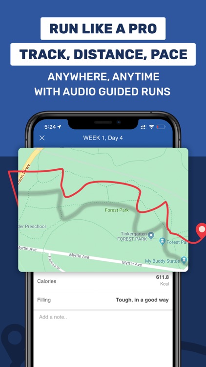 Half Marathon- 21K Run App