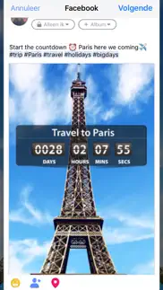 vacation countdown! iphone screenshot 2
