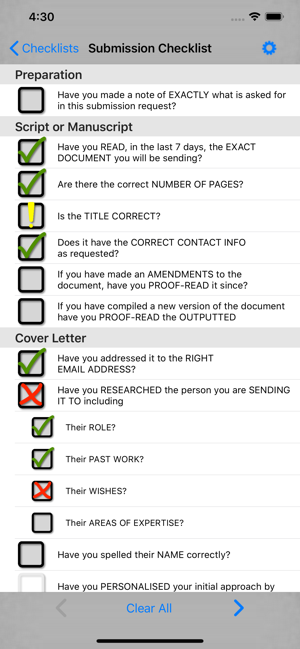 Checklists for Writers(圖3)-速報App