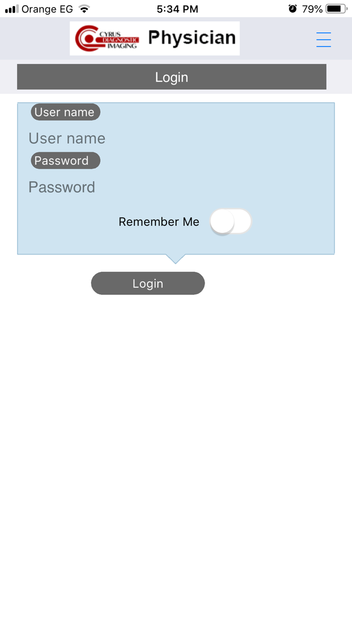 Cyrus Physician Portal