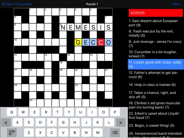 Cryptic Crossword On The App Store