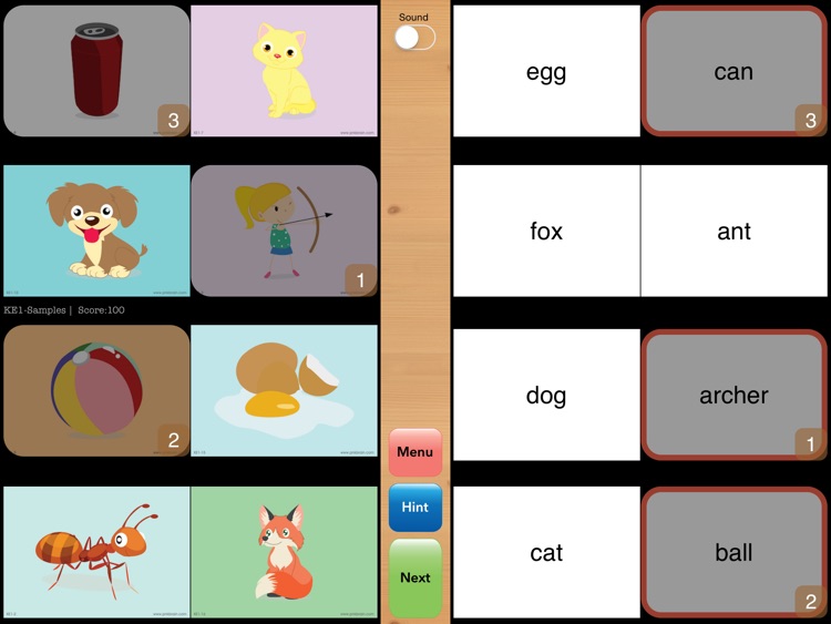 KE-Test: Kindy English Vocab