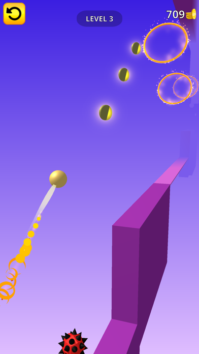 Flying Ball 3D screenshot 2