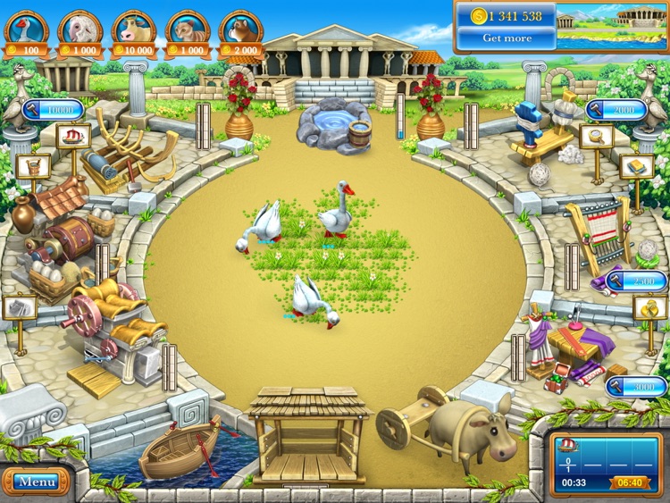 Farm Frenzy 3 Ancient Rome HD screenshot-4