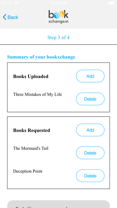 bookxchange screenshot 3