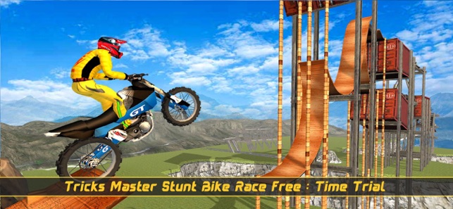 Tricky Bike Stunt Racing Game(圖4)-速報App