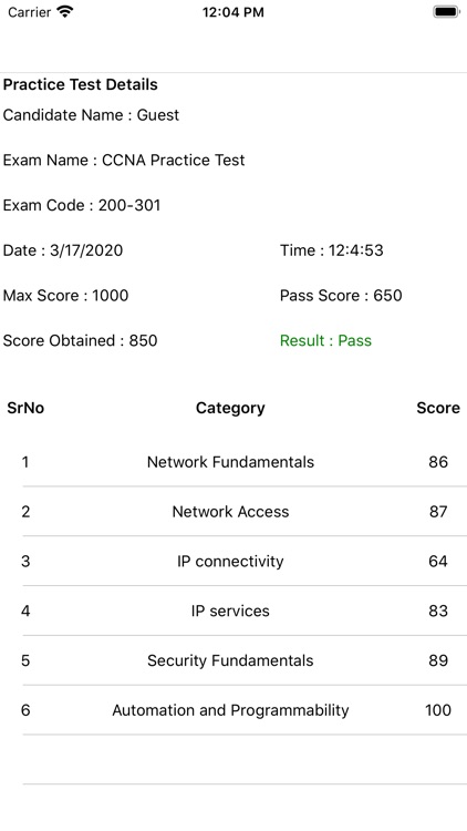 Exam Sim For CCNA 200-301 screenshot-7