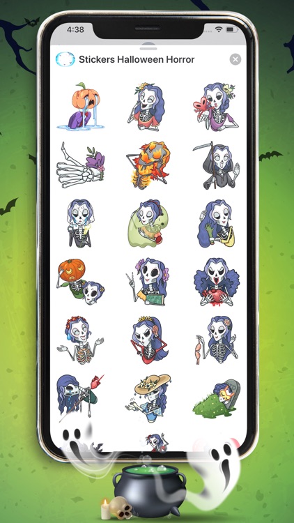 Stickers Halloween Horror