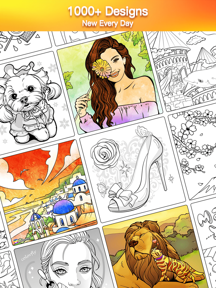 Download Colorfly : Coloring Book App for iPhone - Free Download Colorfly : Coloring Book for iPad ...