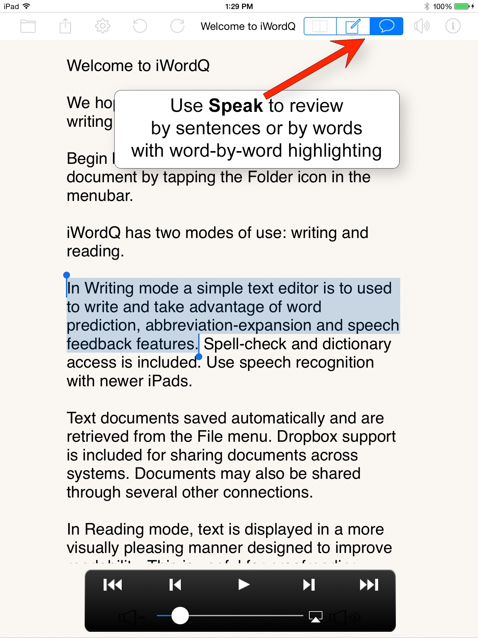 iWordQ UK screenshot 2