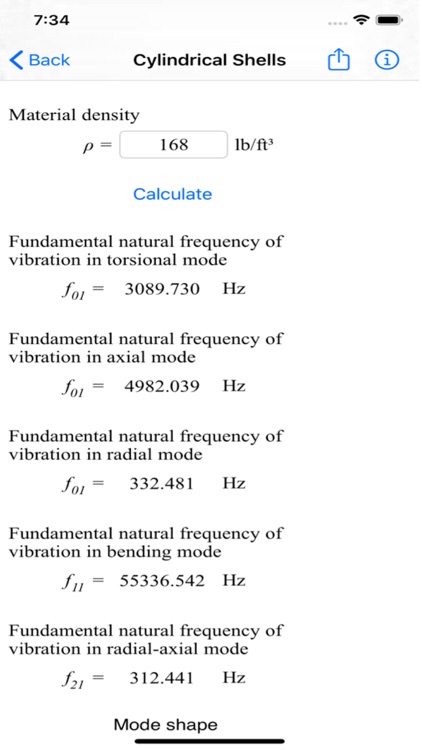 Natural Frequency of Vibration screenshot-9