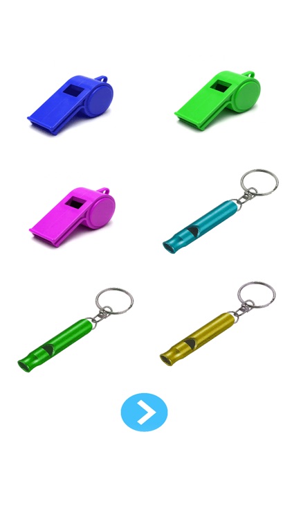 Real Whistle Button App