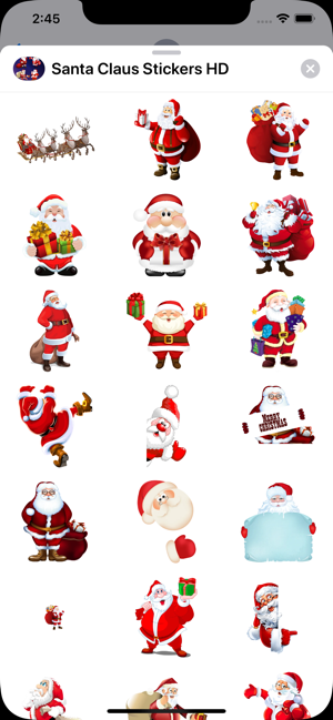 Santa Claus Stickers HD(圖2)-速報App