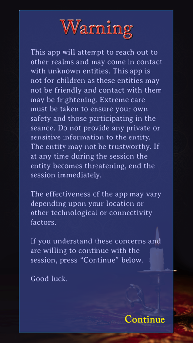 How to cancel & delete Seance: The Entity from iphone & ipad 2